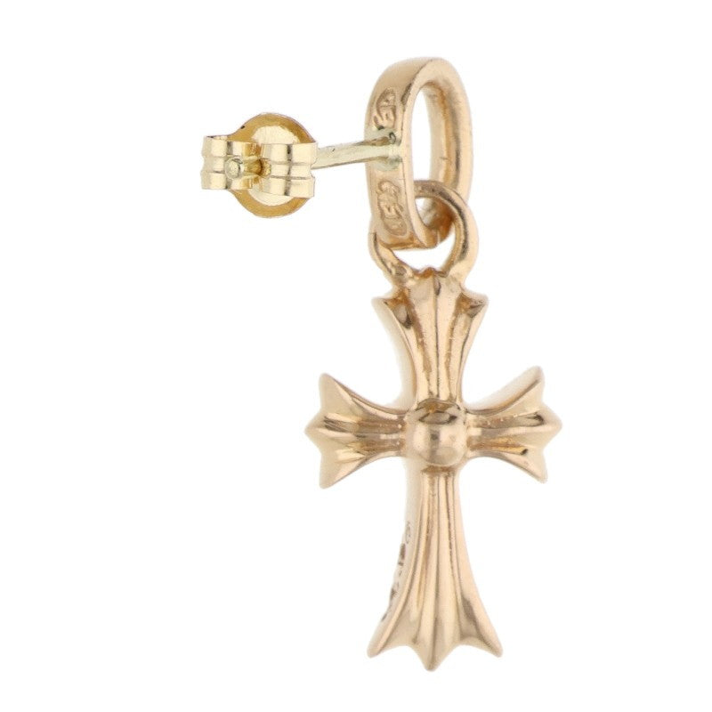 Chrome Hearts 22K Baby Fat Pave Gold Earring Size ONE SIZE