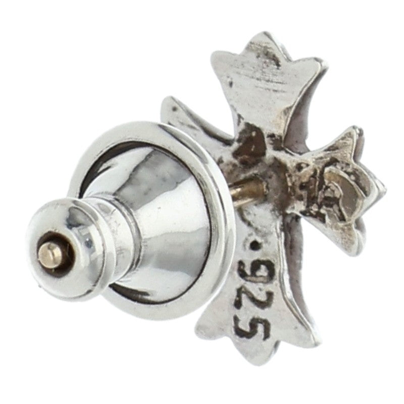 Chrome Hearts No2 CH Cross Silver Earring Size ONE SIZE
