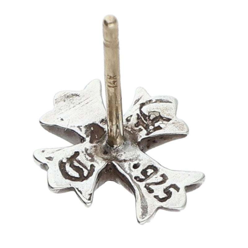 Chrome Hearts No2 CH Cross Silver Earring Size ONE SIZE