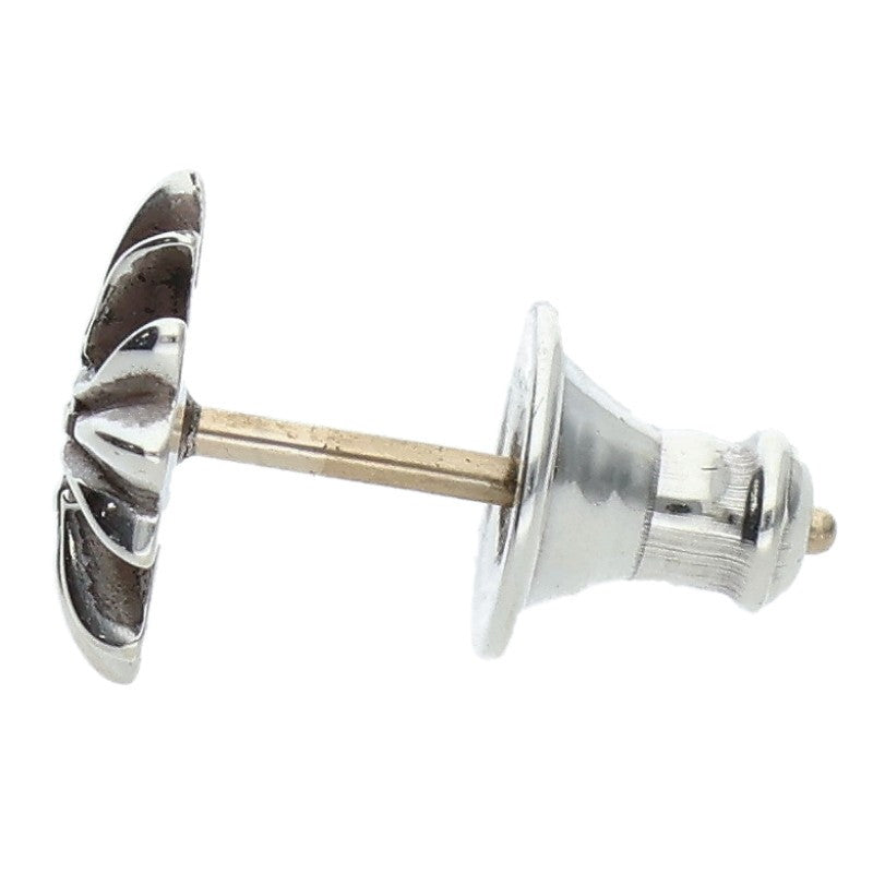 Chrome Hearts No2 CH Cross Silver Earring Size ONE SIZE