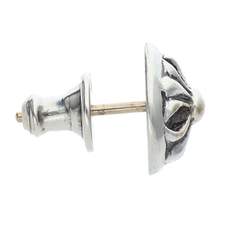 Chrome Hearts STUD CRSBLL Silver Stud Earring Size ONE SIZE