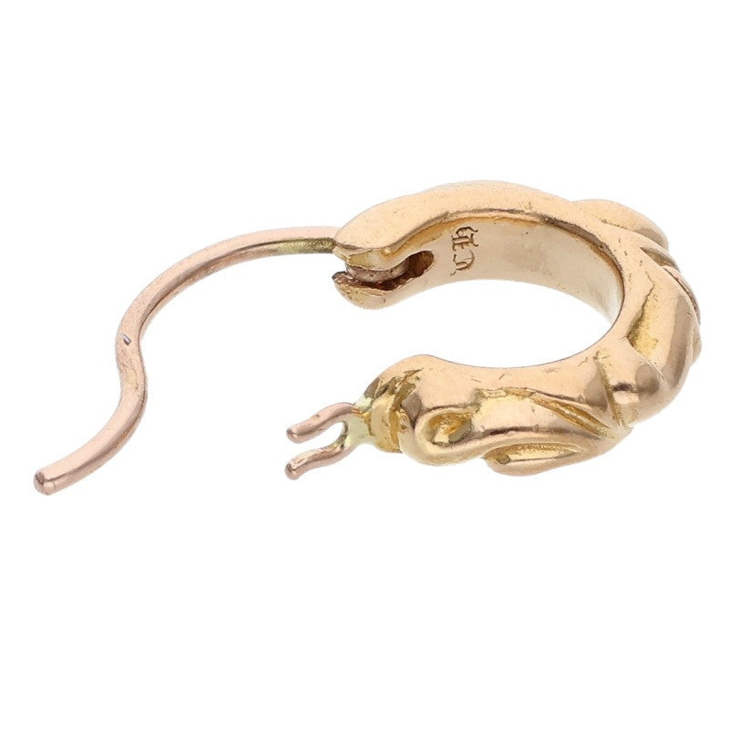 Chrome Hearts 22K TNY HOOP SCRL Hoop Earring Size ONE SIZE