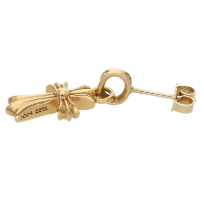 Chrome Hearts 22K Baby Fat Sapphire Earring Size ONE Multi