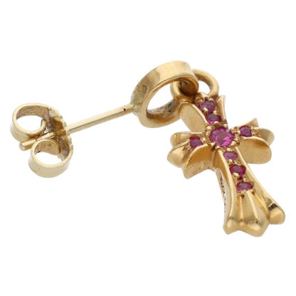 Chrome Hearts 22K Baby Fat Sapphire Earring Size ONE Multi