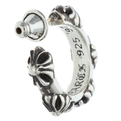 Chrome Hearts SML Cross Band Silver Earring Size ONE SIZE