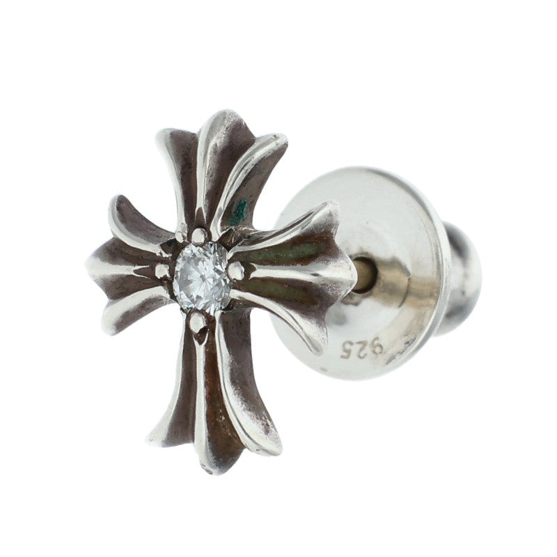 Chrome Hearts CH Cross 1 Diamond Stud Earring Size ONE SIZE