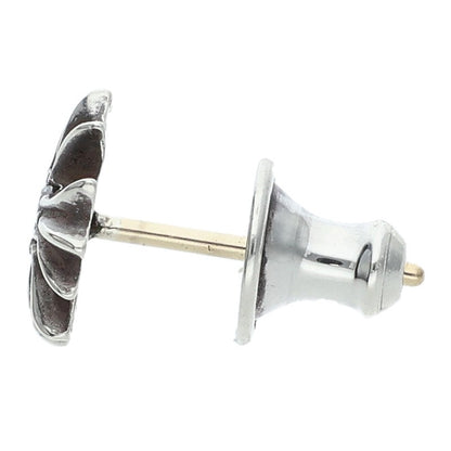 Chrome Hearts No2 CH Cross Stud Silver Earring Size ONE SIZE