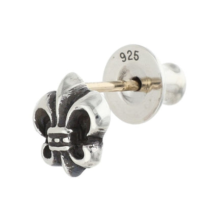 Chrome Hearts BS Fleur Silver Stud Earring Size ONE SIZE