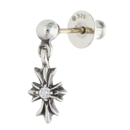 Chrome Hearts TNY E CH PLS DIA Silver Earring Size ONE Multi