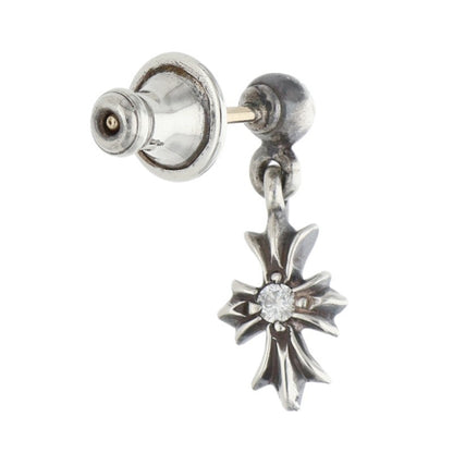 Chrome Hearts TNY E CH PLS DIA Silver Earring Size ONE Multi