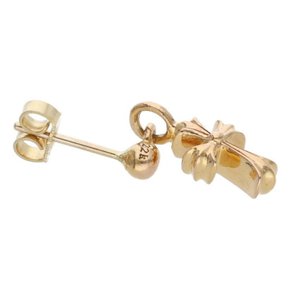 Chrome Hearts 22K DRP STCK CH CRS Gold Earring Size ONE SIZE
