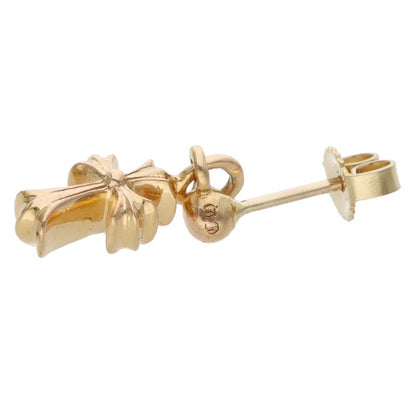 Chrome Hearts 22K DRP STCK CH CRS Gold Earring Size ONE SIZE