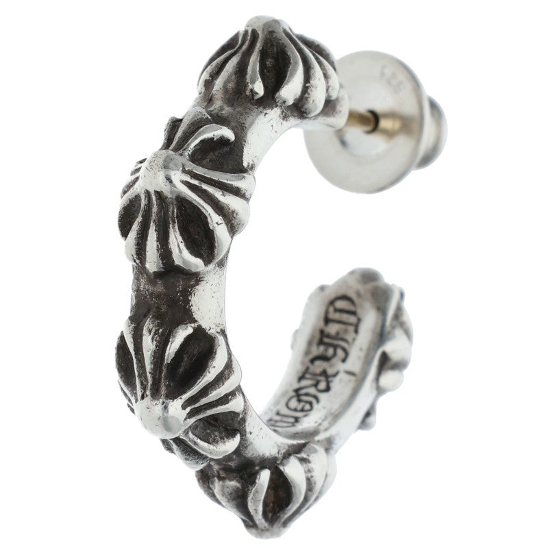 Chrome Hearts HOOP CROSS SML Hoop Earring Size ONE SIZE