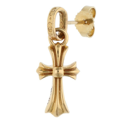 Chrome Hearts 22K Baby Fat Drop Gold Earring Size ONE SIZE