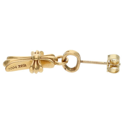 Chrome Hearts 22K Baby Fat Drop Gold Earring Size ONE SIZE