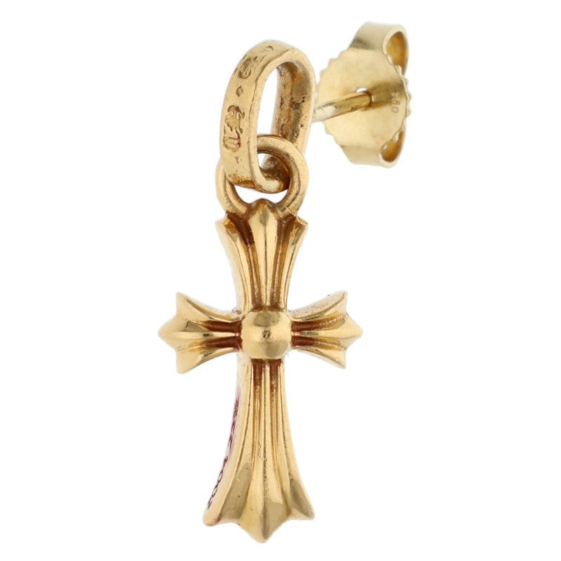 Chrome Hearts 22K Baby Fat Drop Gold Earring Size ONE Yellow