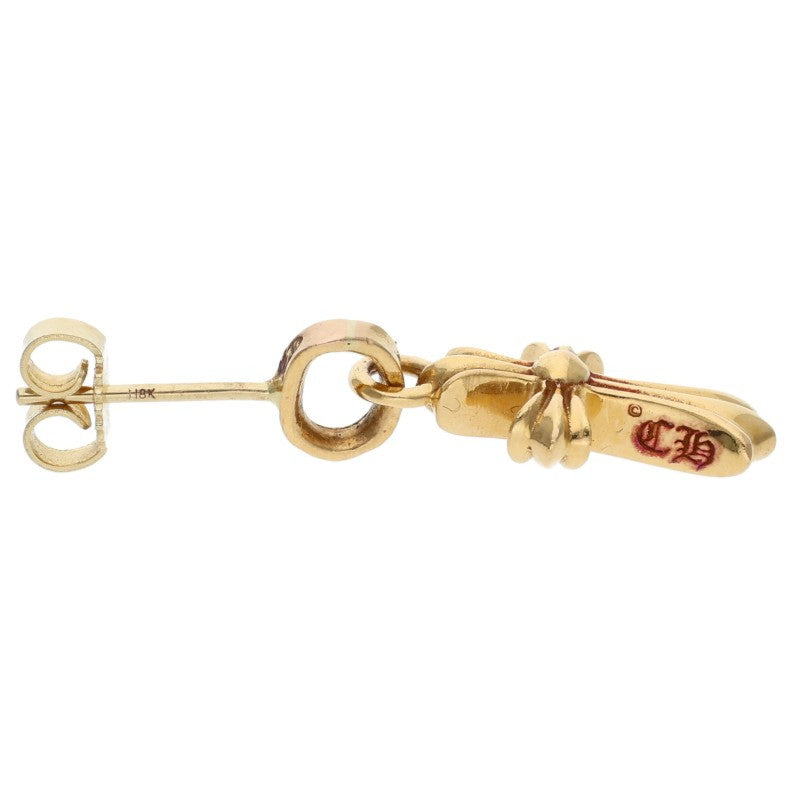 Chrome Hearts 22K Baby Fat Drop Gold Earring Size ONE Yellow