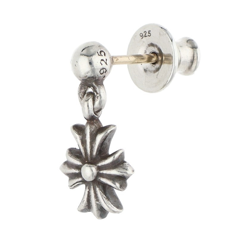 Chrome Hearts Tiny E CH Plus Silver Earring Size ONE SIZE
