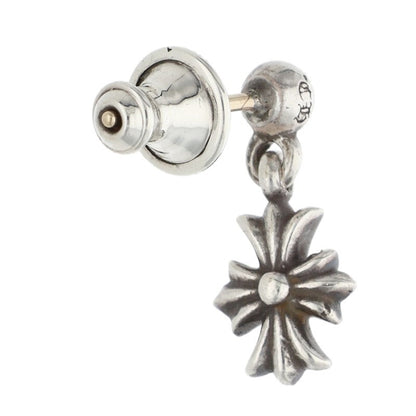 Chrome Hearts Tiny E CH Plus Silver Earring Size ONE SIZE