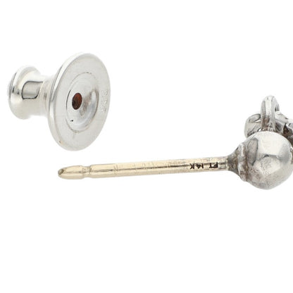 Chrome Hearts Tiny E CH Plus Silver Earring Size ONE Multi