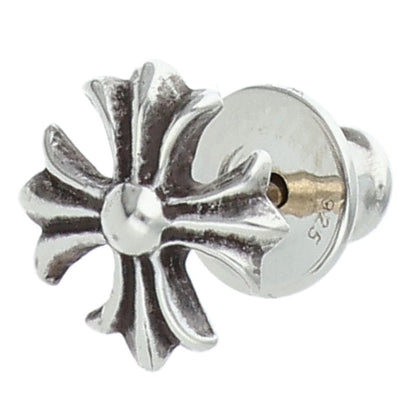 Chrome Hearts No2 CH Plus Stud Silver Earring Size ONE SIZE
