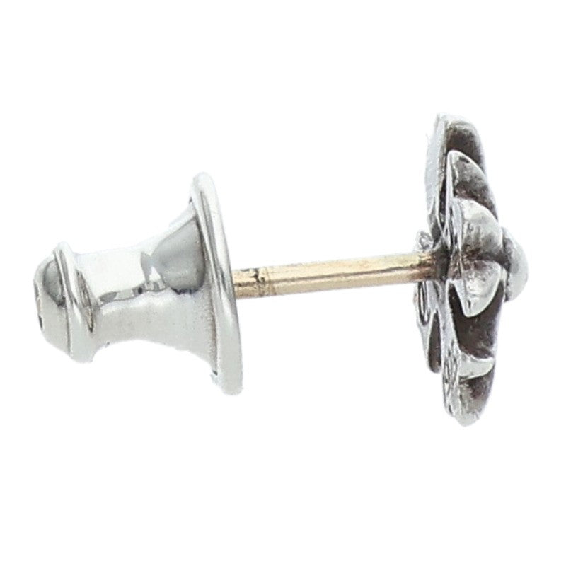 Chrome Hearts No2 CH Plus Stud Silver Earring Size ONE SIZE