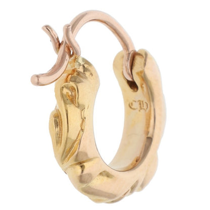Chrome Hearts 22K Gold Tiny Hoop Earring Size ONE SIZE