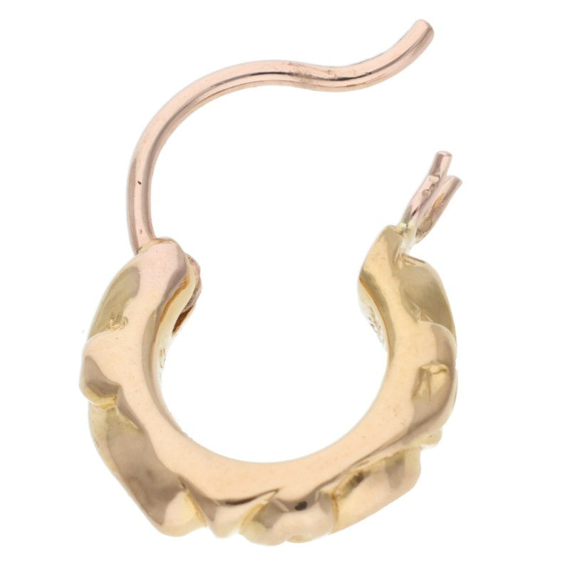 Chrome Hearts 22K Gold Tiny Hoop Earring Size ONE SIZE