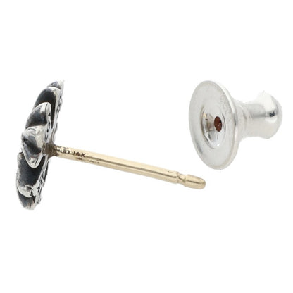 Chrome Hearts No2 CH Plus Stud Silver Earring Size ONE Multi