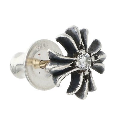 Chrome Hearts No2 CH Plus Stud Silver Earring Size ONE Multi