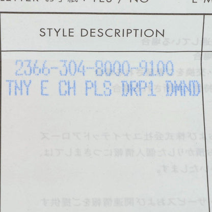 Chrome Hearts TNY E CH PLS DIA Drop Earring Size ONE SIZE