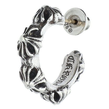 Chrome Hearts HOOP SCROOL 1 Silver Earring Size ONE SIZE
