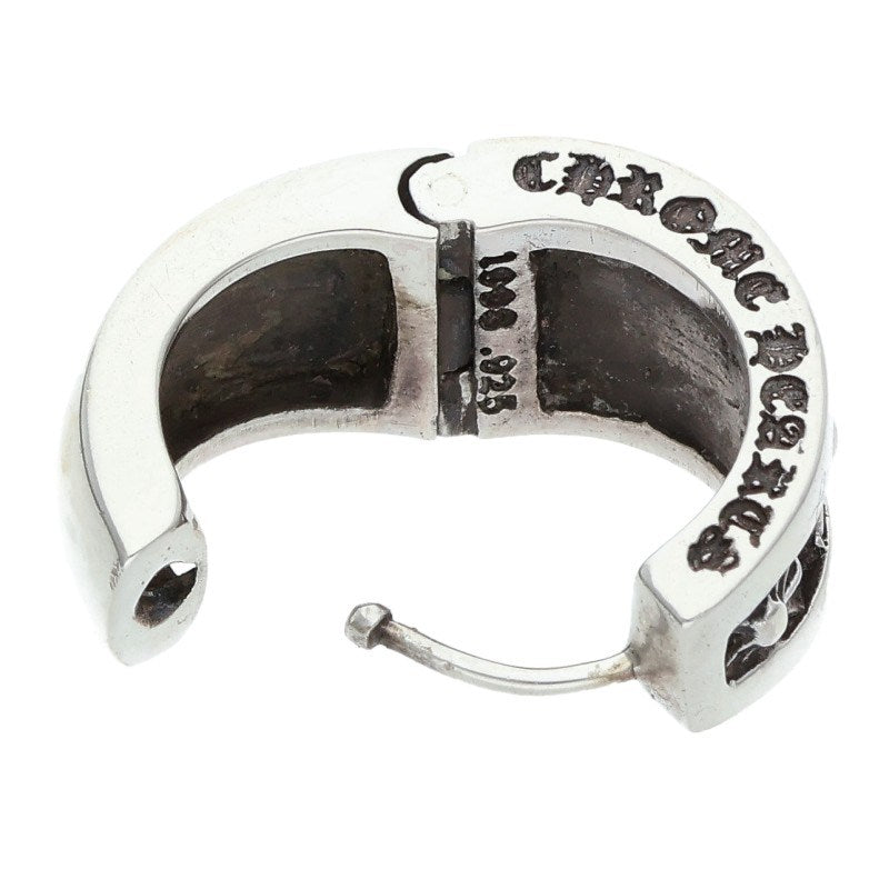 Chrome Hearts Narrow V-CHX Silver Earring Size ONE SIZE