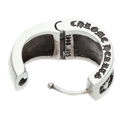 Chrome Hearts Narrow V-CHX Silver Earring Size ONE SIZE
