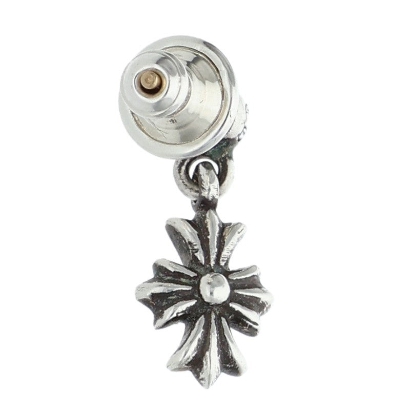 Chrome Hearts Tiny E CH Plus Silver Earring