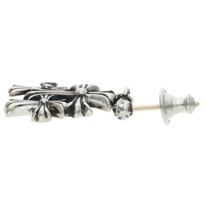 Chrome Hearts 3 CH CROSS DROP Silver Earring Size ONE SIZE