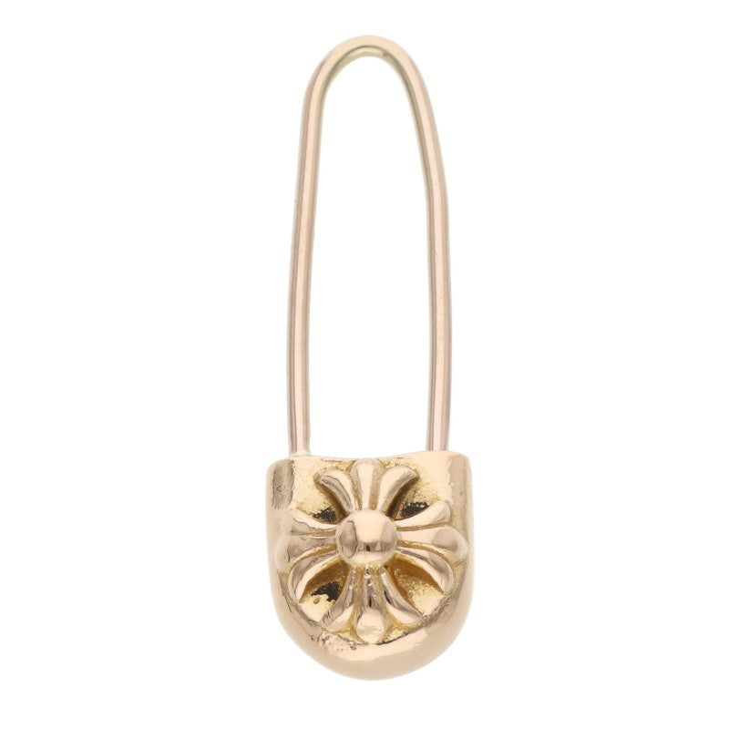 Chrome Hearts 22K Safety Pin Gold Earring Size ONE SIZE