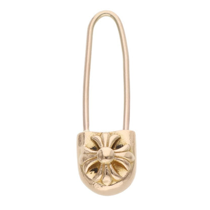 Chrome Hearts 22K Safety Pin Gold Earring Size ONE SIZE
