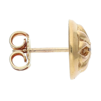 Chrome Hearts 22K Crossball 1-Dia Stud Earring Size ONE SIZE