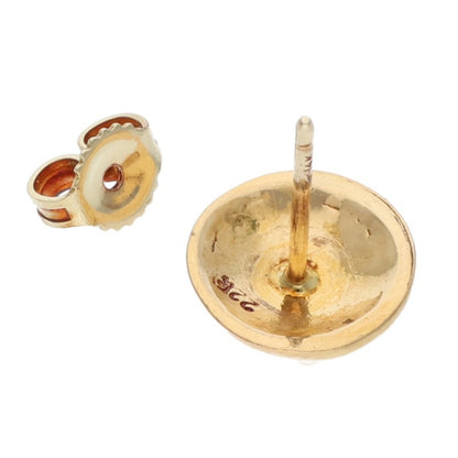 Chrome Hearts 22K Crossball 1-Dia Stud Earring Size ONE SIZE