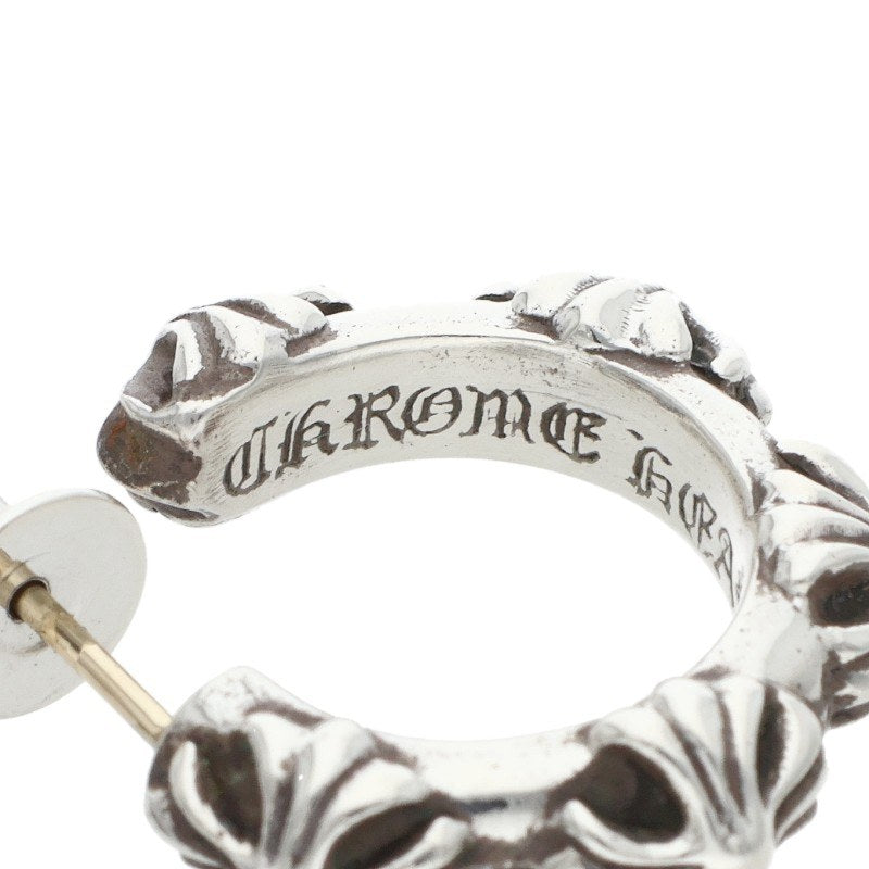 Chrome Hearts SML Cross Band Silver Earring Size ONE SIZE