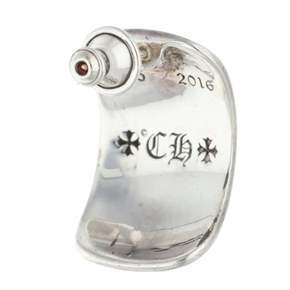 Chrome Hearts CH Plus Bent Silver Earring Size ONE SIZE