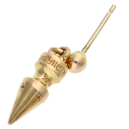 Chrome Hearts 22K Tiny Spike Drop Gold Earring Size ONE SIZE