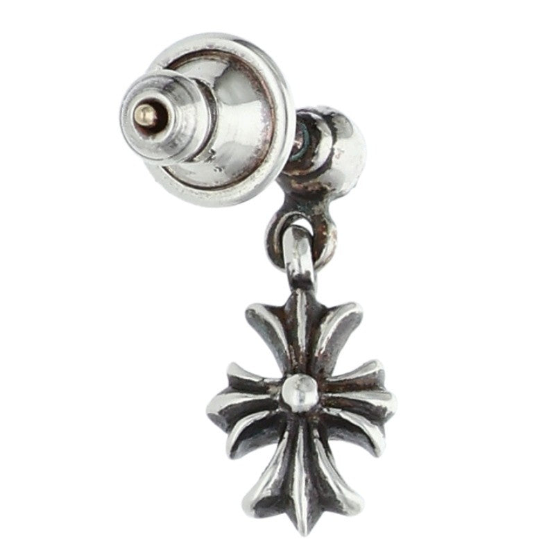 Chrome Hearts TNY E CH PLS Drop Silver Earring Size ONE SIZE
