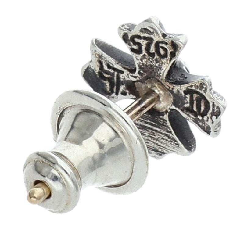 Chrome Hearts No2 CH PLS Stud Silver Earring Size ONE SIZE