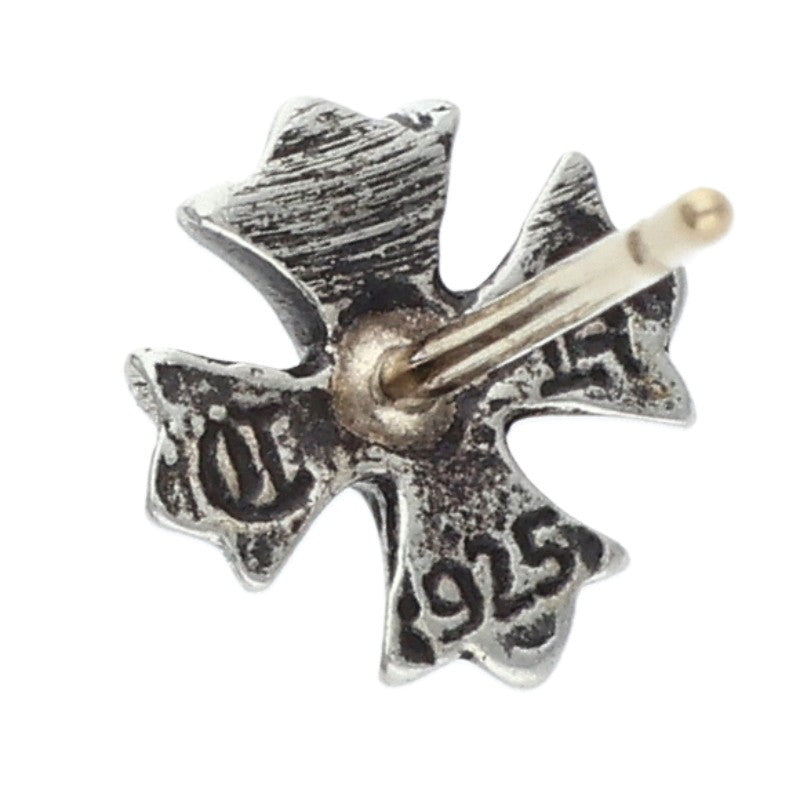 Chrome Hearts No2 CH PLS Stud Silver Earring Size ONE SIZE
