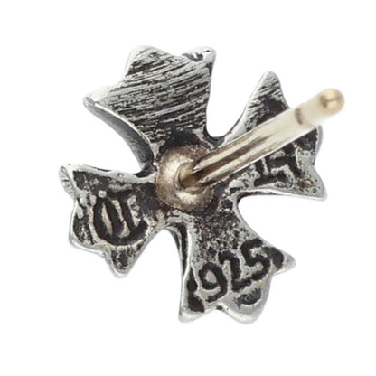 Chrome Hearts No2 CH PLS Stud Silver Earring Size ONE SIZE