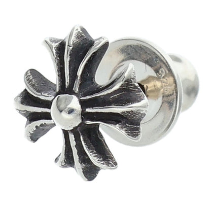 Chrome Hearts No2 CH PLS Stud Silver Earring Size ONE SIZE