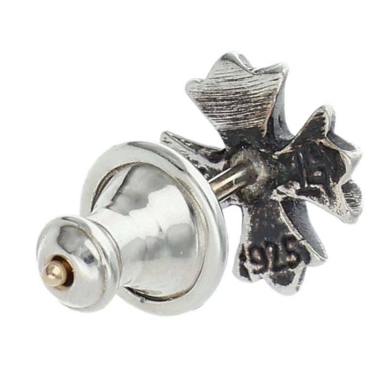 Chrome Hearts No2 CH PLS Stud Silver Earring Size ONE SIZE