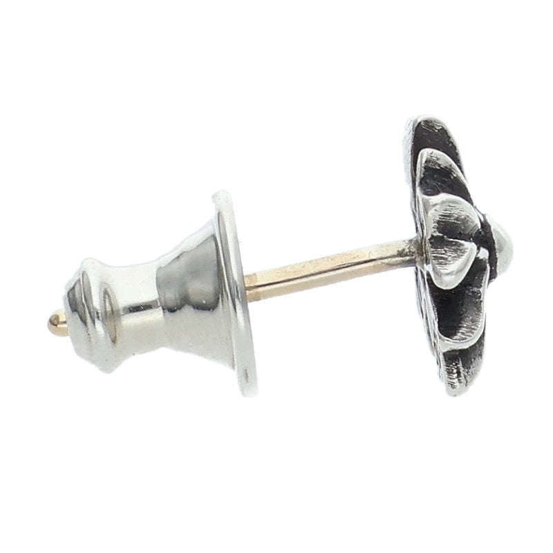 Chrome Hearts No2 CH PLS Stud Silver Earring Size ONE SIZE